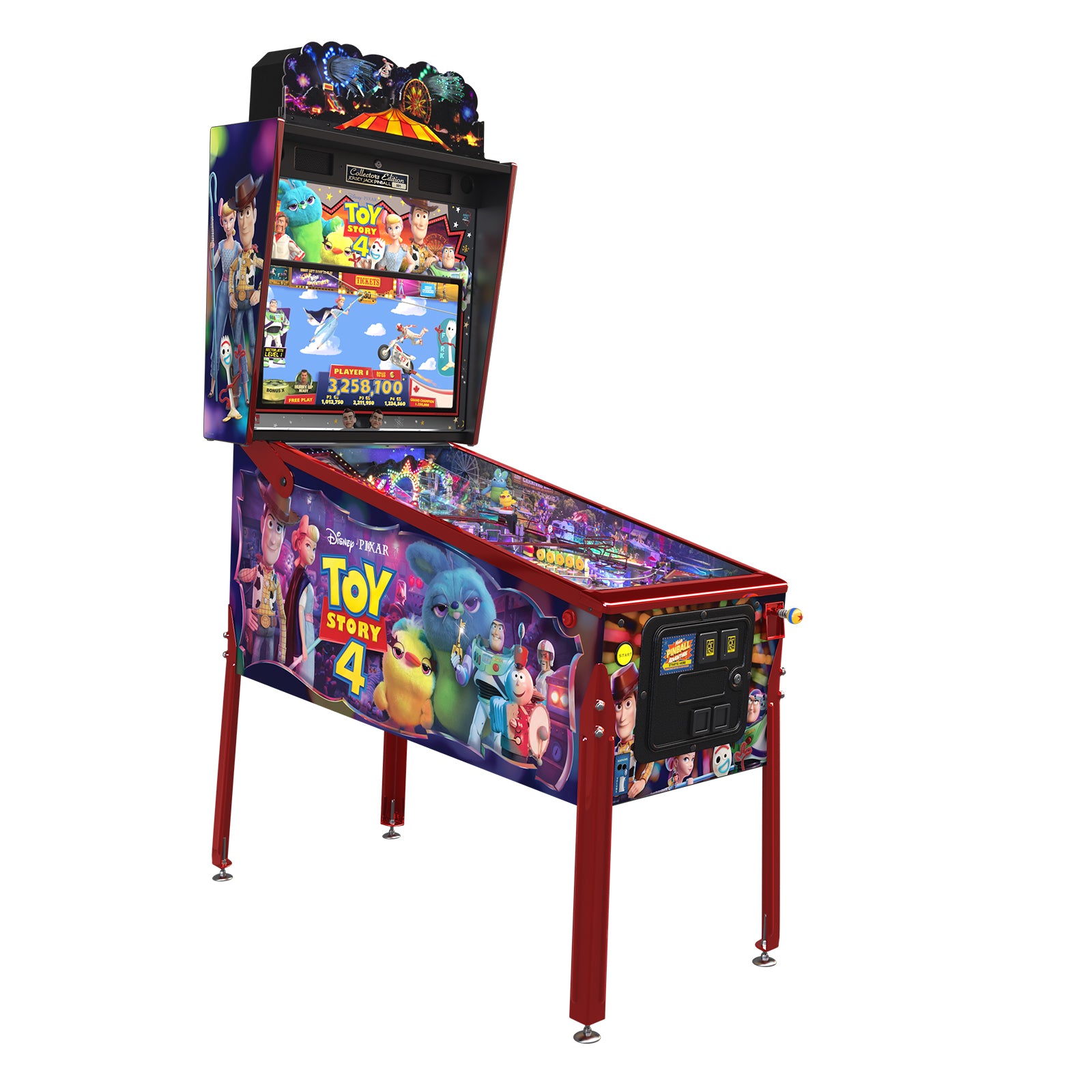 Nitro Pinball Sales USA Toy Story Collector's Edition Jersey Jack Pinball Machine