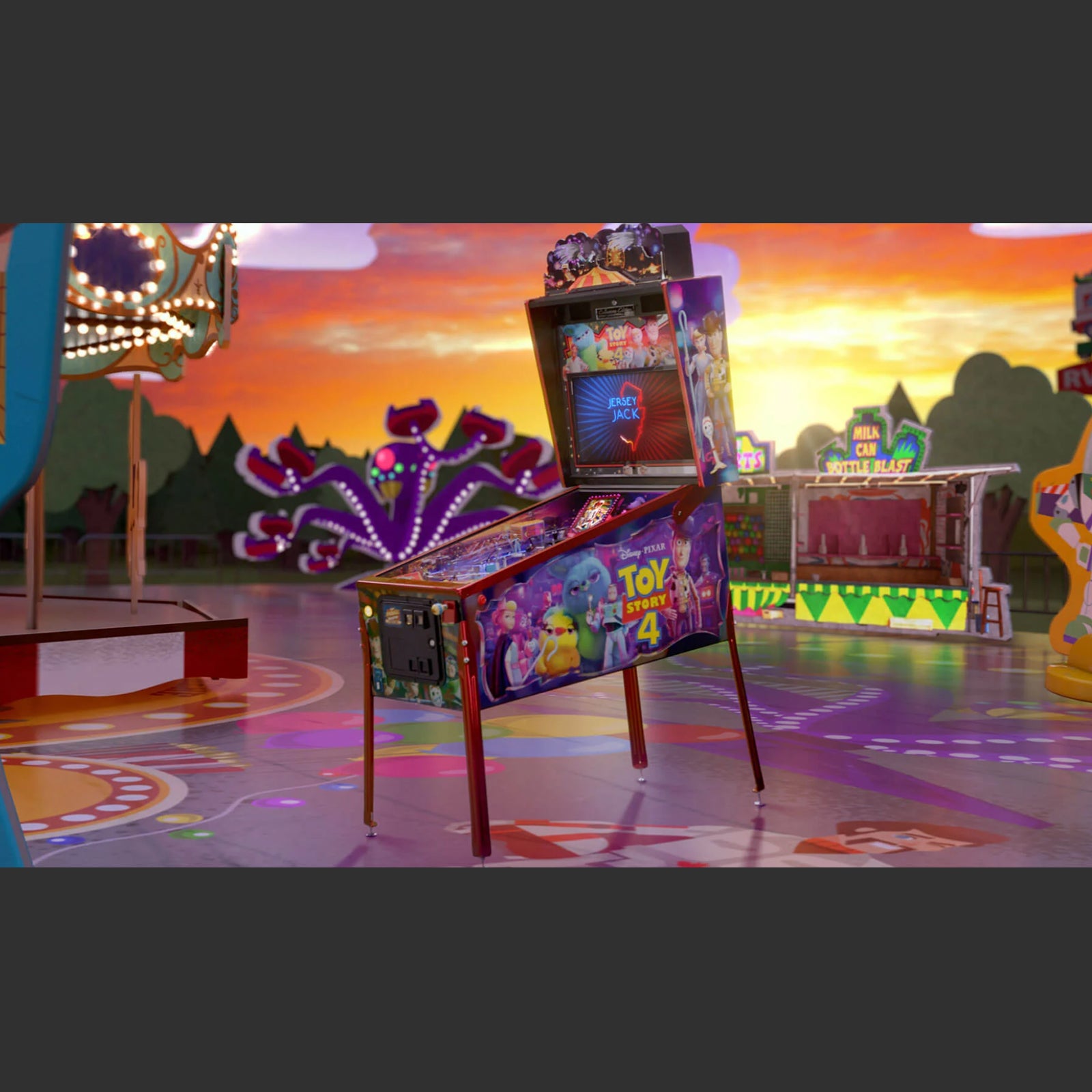 Nitro Pinball Sales USA Toy Story Collector's Edition Jersey Jack Pinball Machine