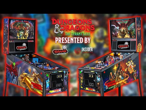 Nitro Pinball Sales Stern Pinball Machine Dungeons & Dragons: The Tyrant’s Eye PRO