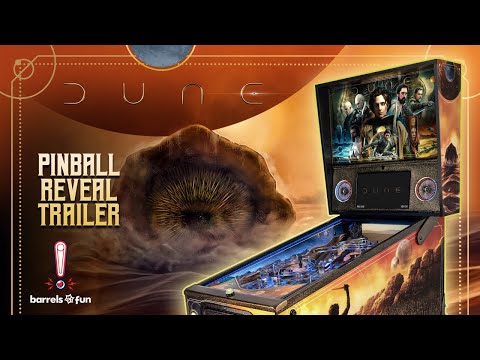 Nitro Pinball Sales DUNE Pinball by Barrels of Fun