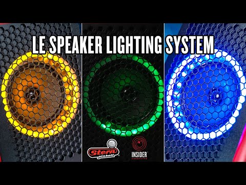 Limited Edition Speaker Lighting System for STERN Pinball Machines