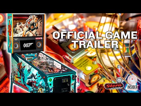 Nitro Pinball Sales USA Stern James Bond 007 Premium (You Only Live Twice) Game Trailer