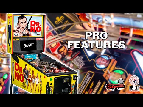 Nitro Pinball Sales USA Stern James Bond 007 Dr. No PRO Features