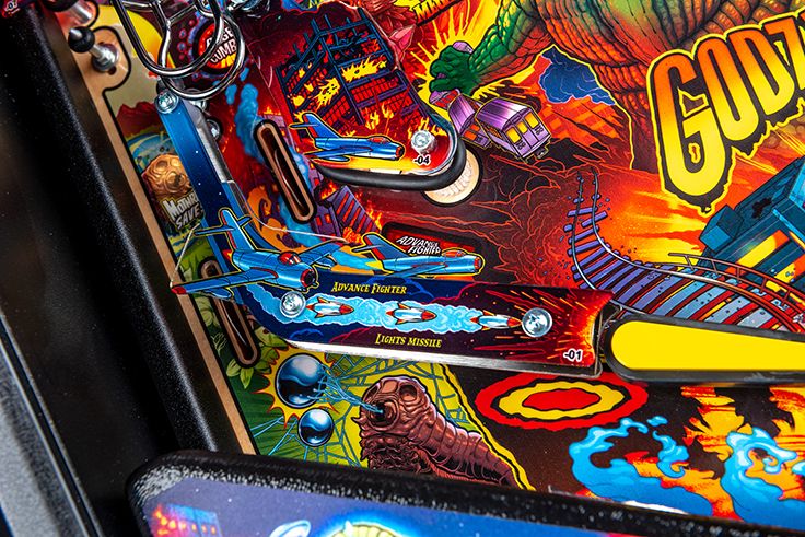 Nitro Pinball Sales USA - Stern Pinball Machine Godzilla Pro