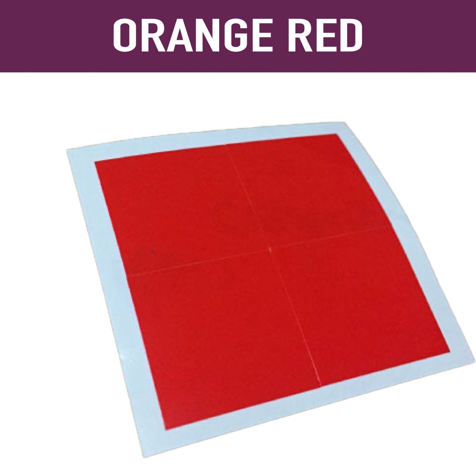XP-Vinyl Pinball Display Vinyl Orange Red