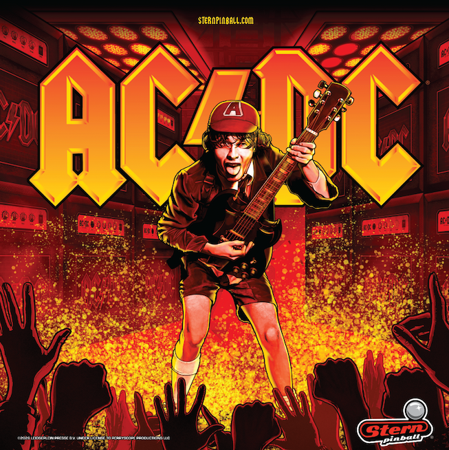 AC/DC PREMIUM Pinball Machine – PREORDER