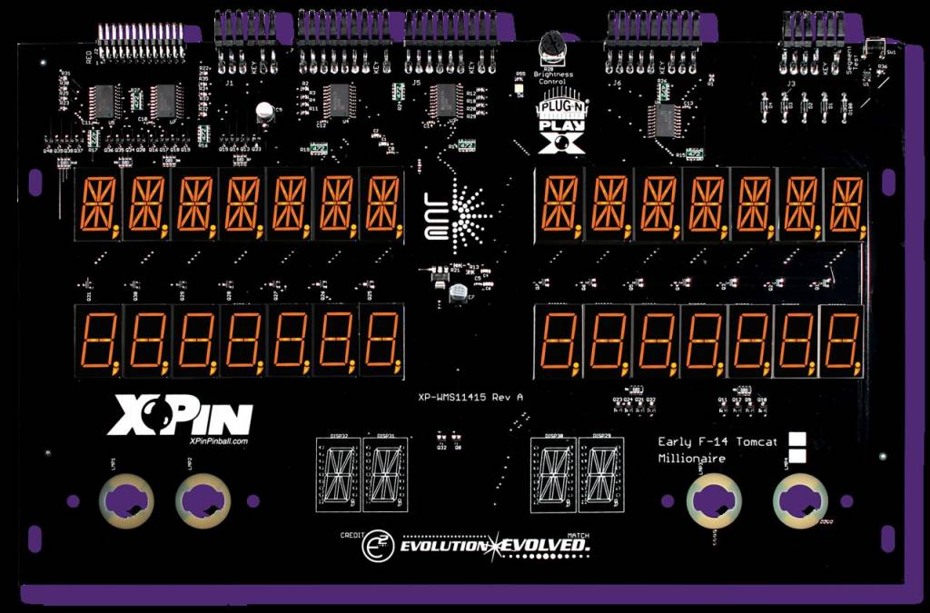 XP-WMS11415-F   Williams 7-Digit Display - Nitro Pinball Sales