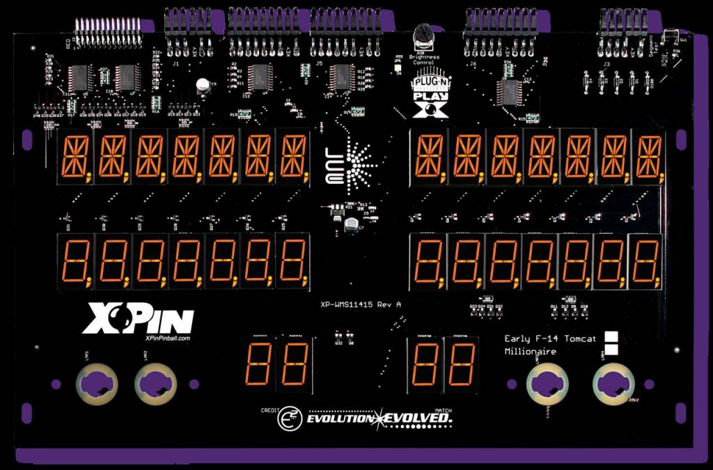 XP-WMS11415-M   Williams 7-Digit Display - Nitro Pinball Sales