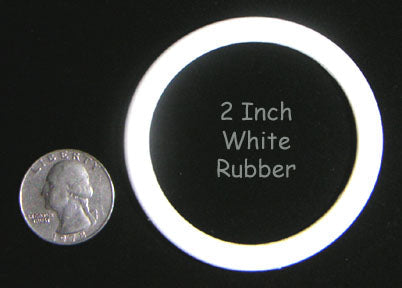 2" White Rubber Ring