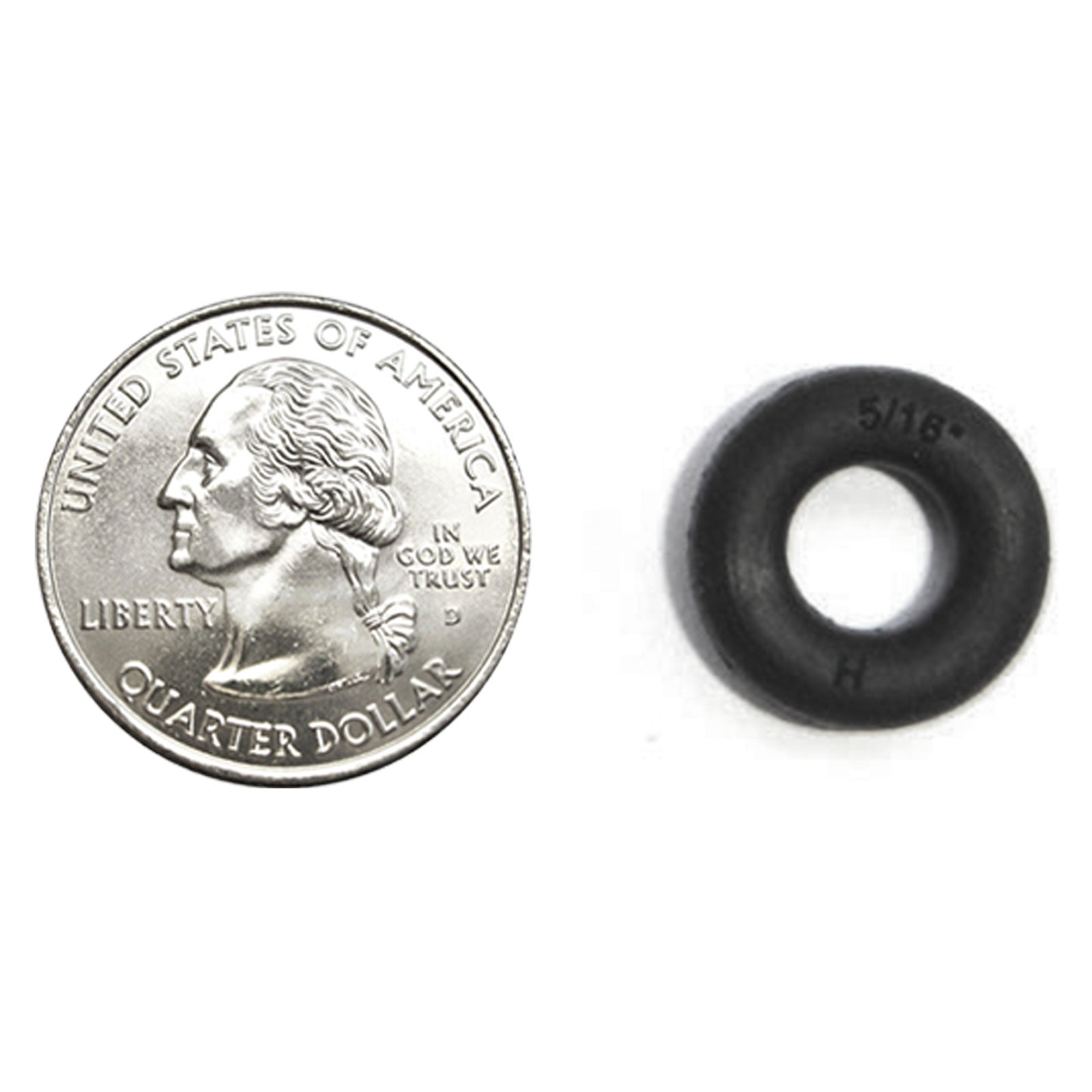 Nitro Pinball Sales Parts & Accessories 5/16" Black Bumper Post Ring