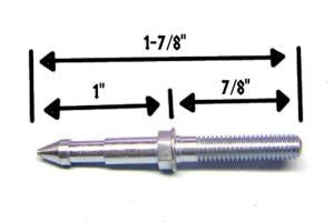 Post: 1-7/8" Metal Post w/ #10-32 threaded base - Nitro Pinball Sales