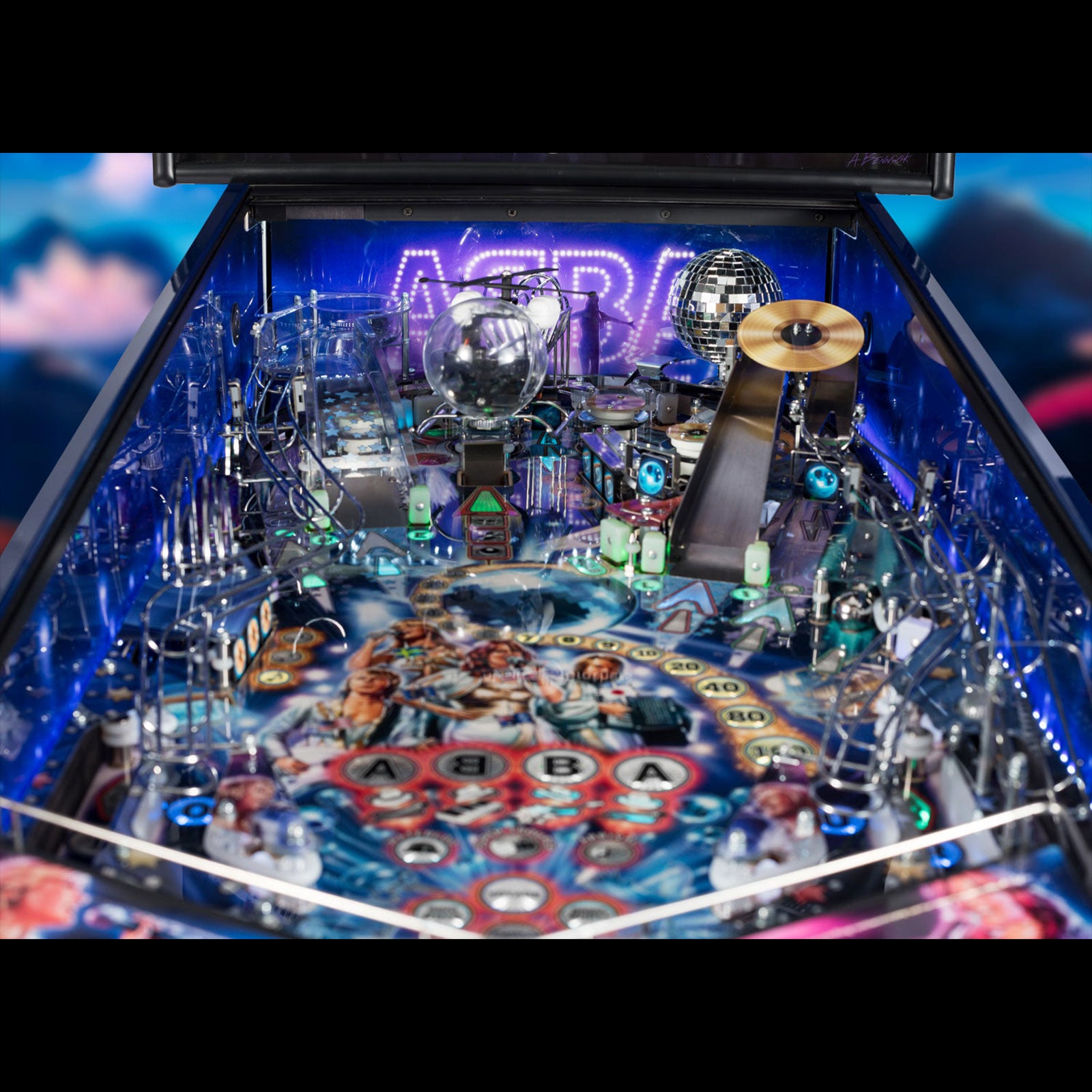 Nitro Pinball USA - Pinball Machine ABBA VOYAGE Collector Edition