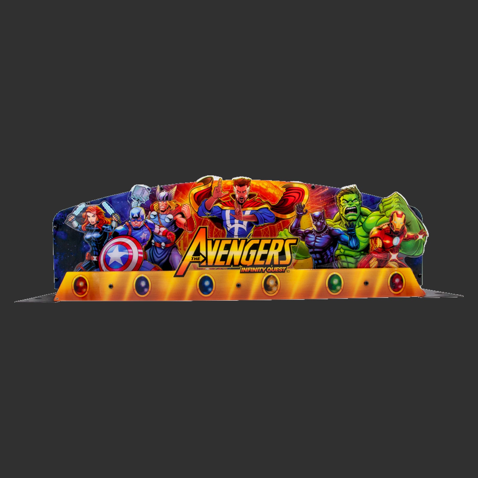 Nitro Pinball Sales USA AVENGERS Assemble: Infinity Quest TOPPER Pinball Accessories