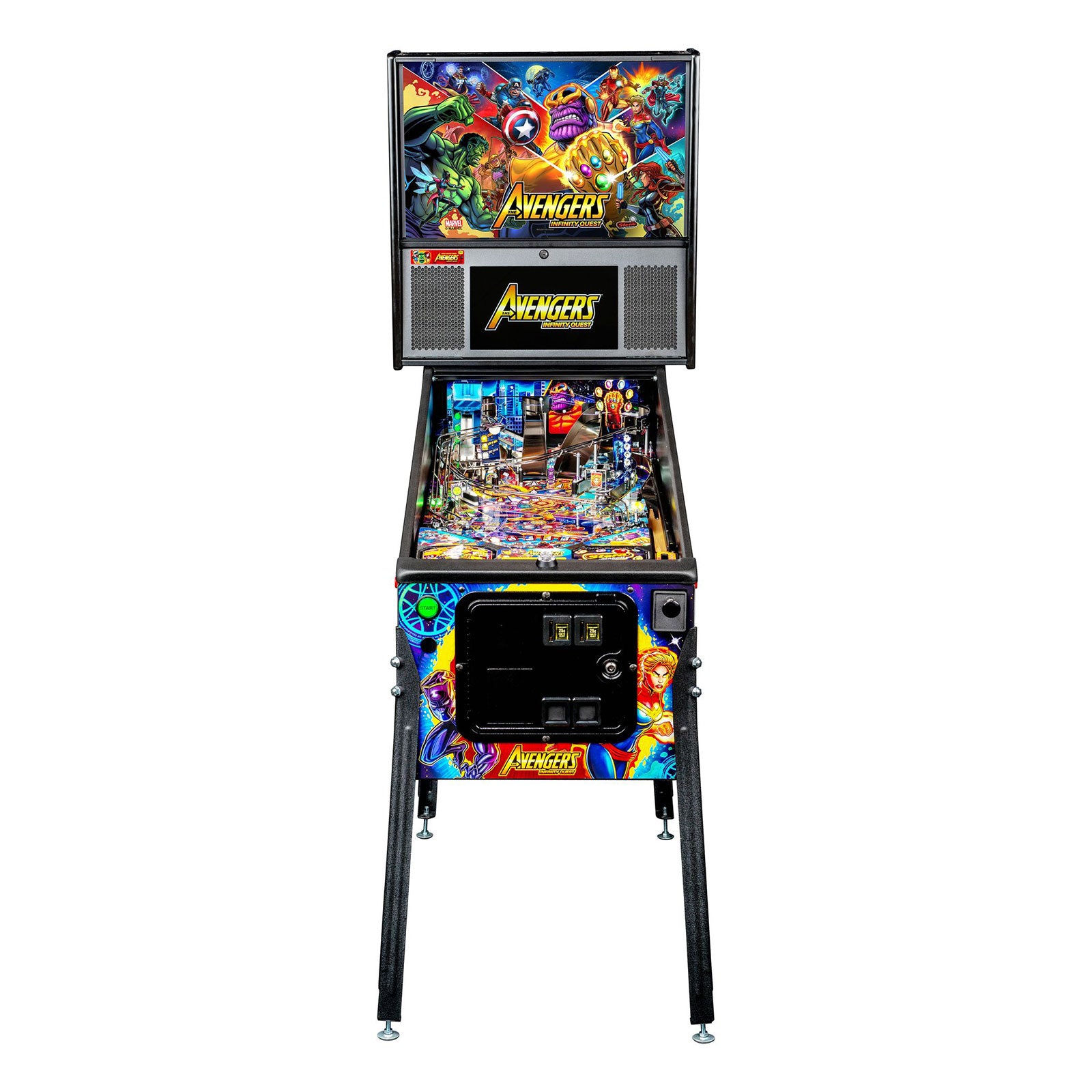 Nitro Pinball Sales USA - Pinball Machines AVENGERS Infinity Quest: PRO