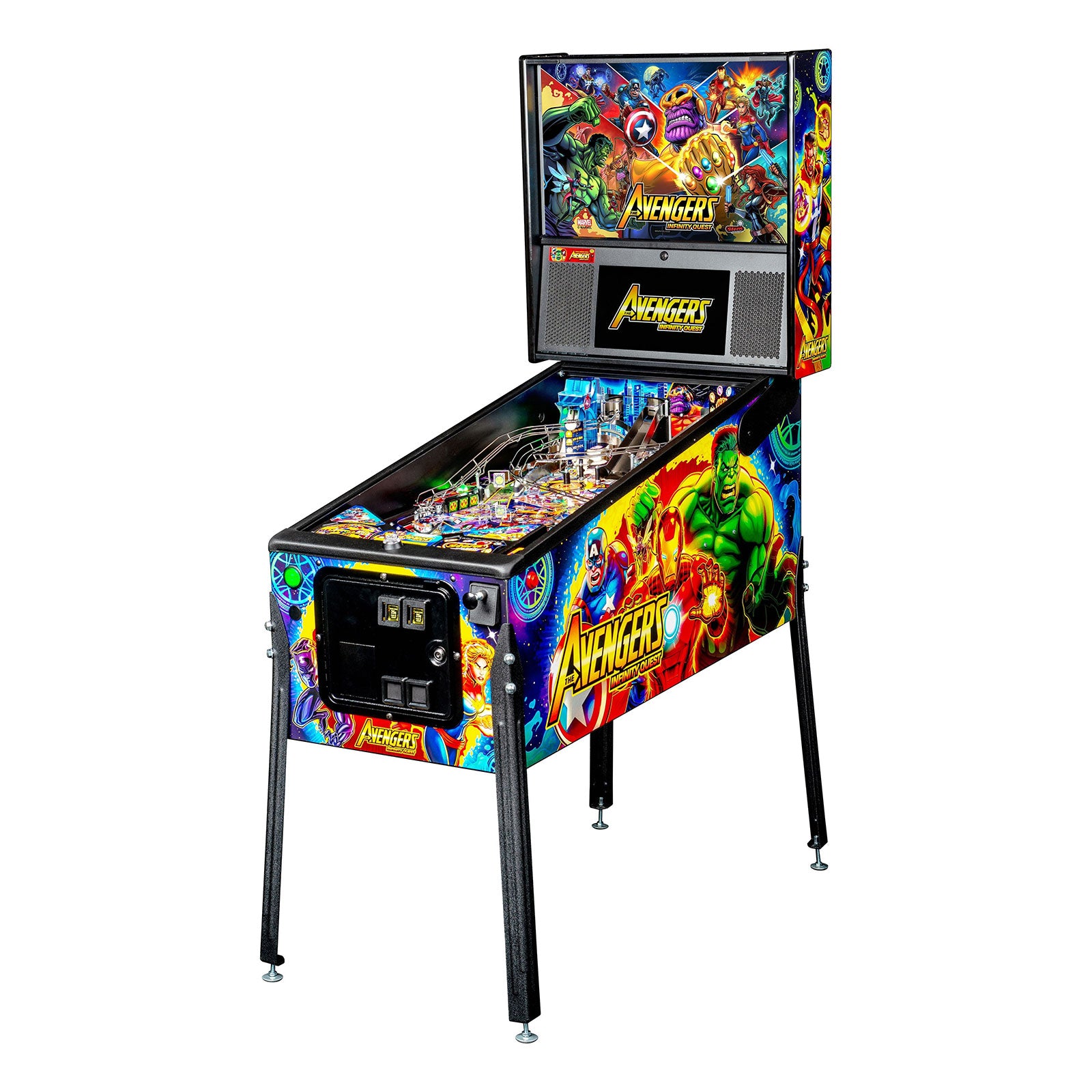 Nitro Pinball Sales USA - Pinball Machines AVENGERS Infinity Quest: PRO