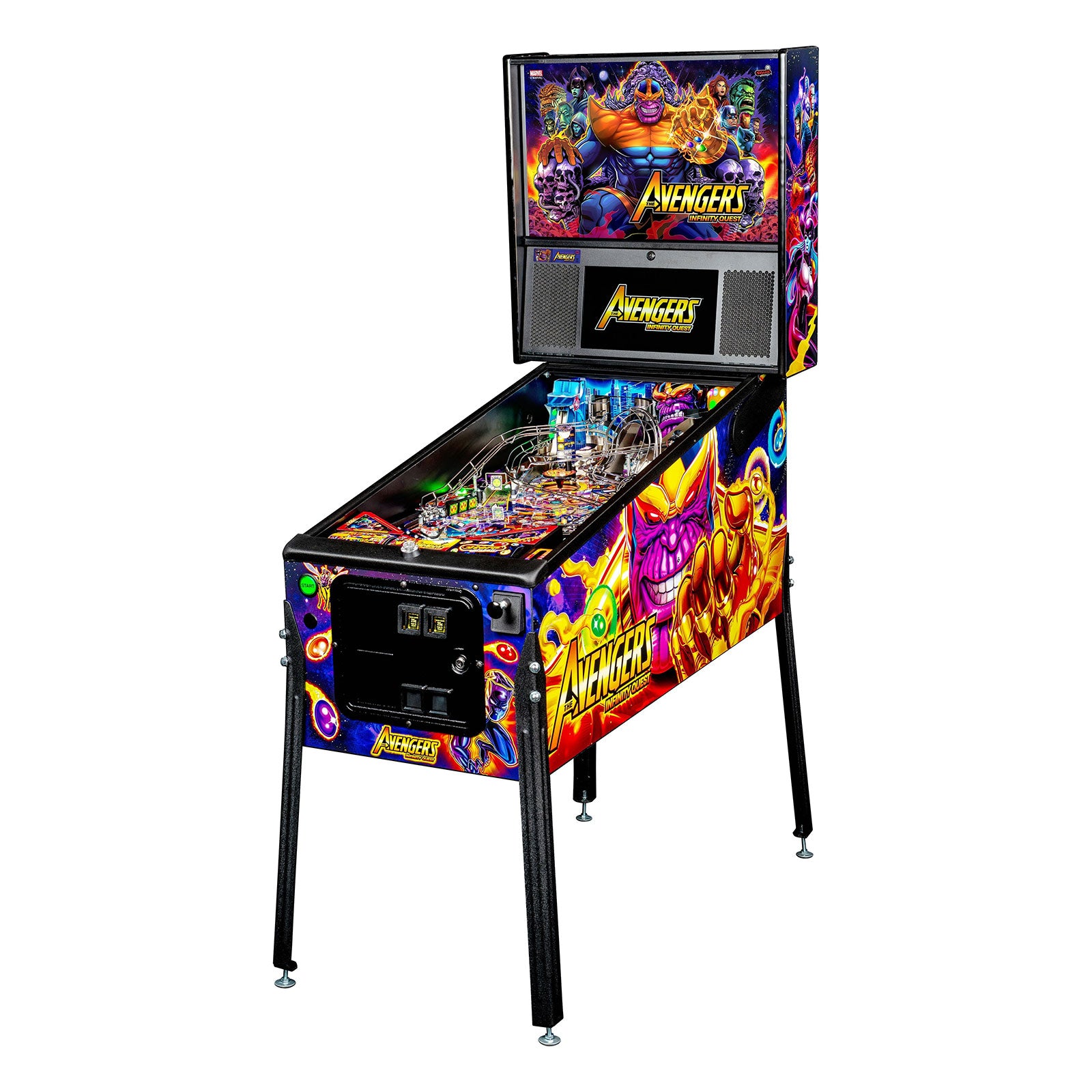 Nitro Pinball USA - Pinball Machines AVENGERS Infinity Quest: Premium