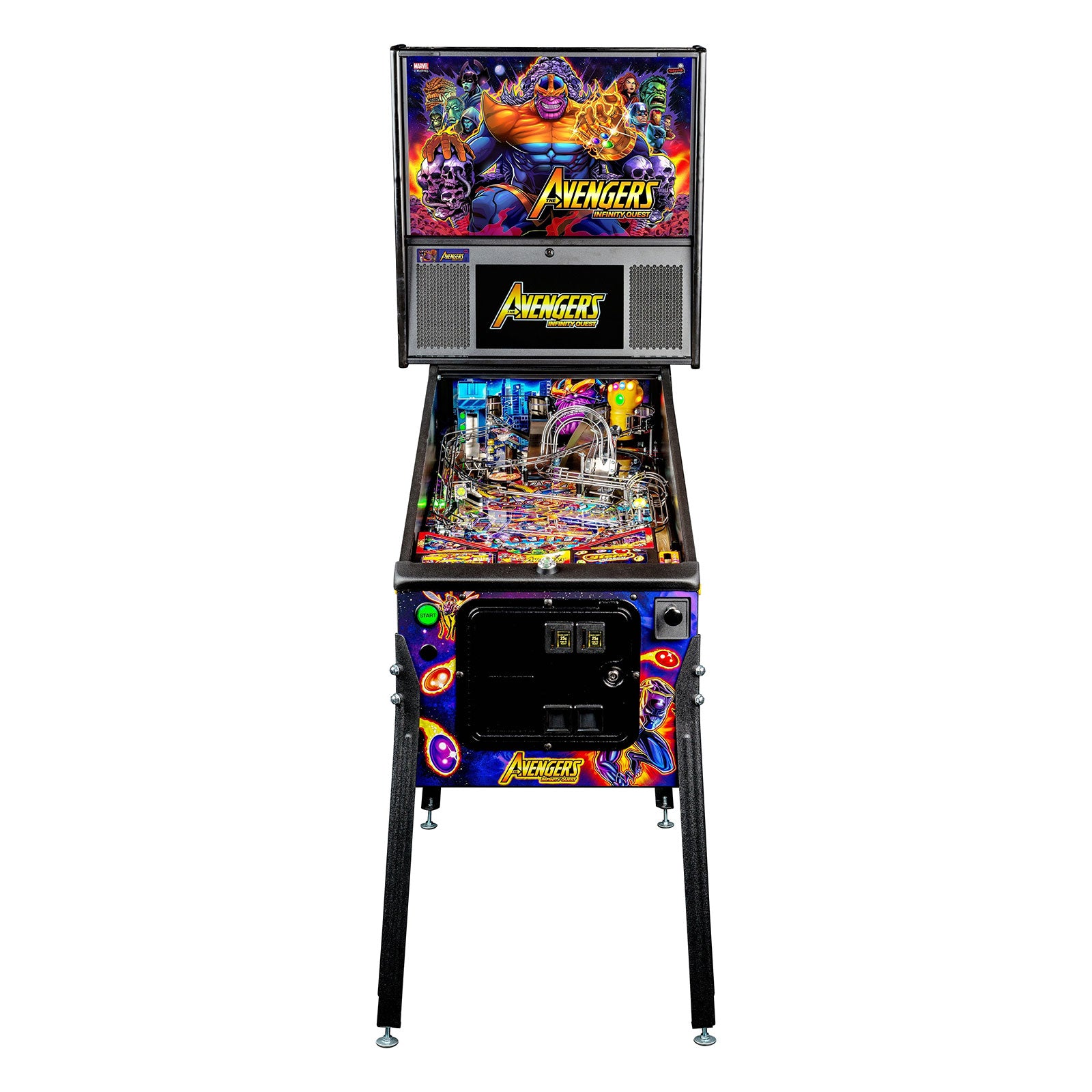 Nitro Pinball USA - Pinball Machines AVENGERS Infinity Quest: Premium