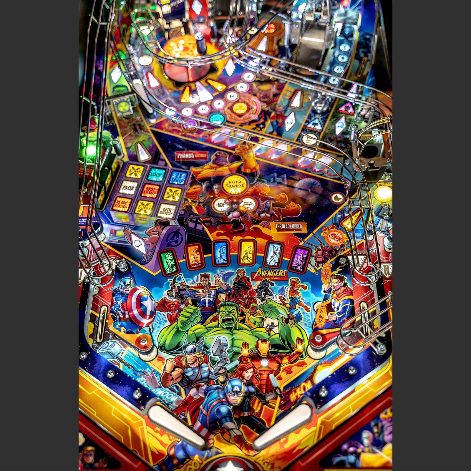 Nitro Pinball USA - Pinball Machines AVENGERS Infinity Quest: Premium