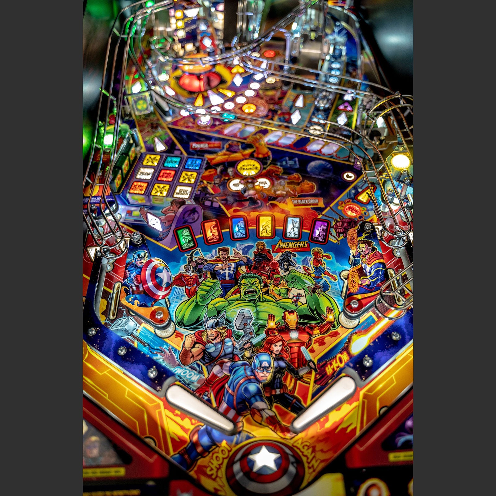 Nitro Pinball USA - Pinball Machines AVENGERS Infinity Quest: Premium