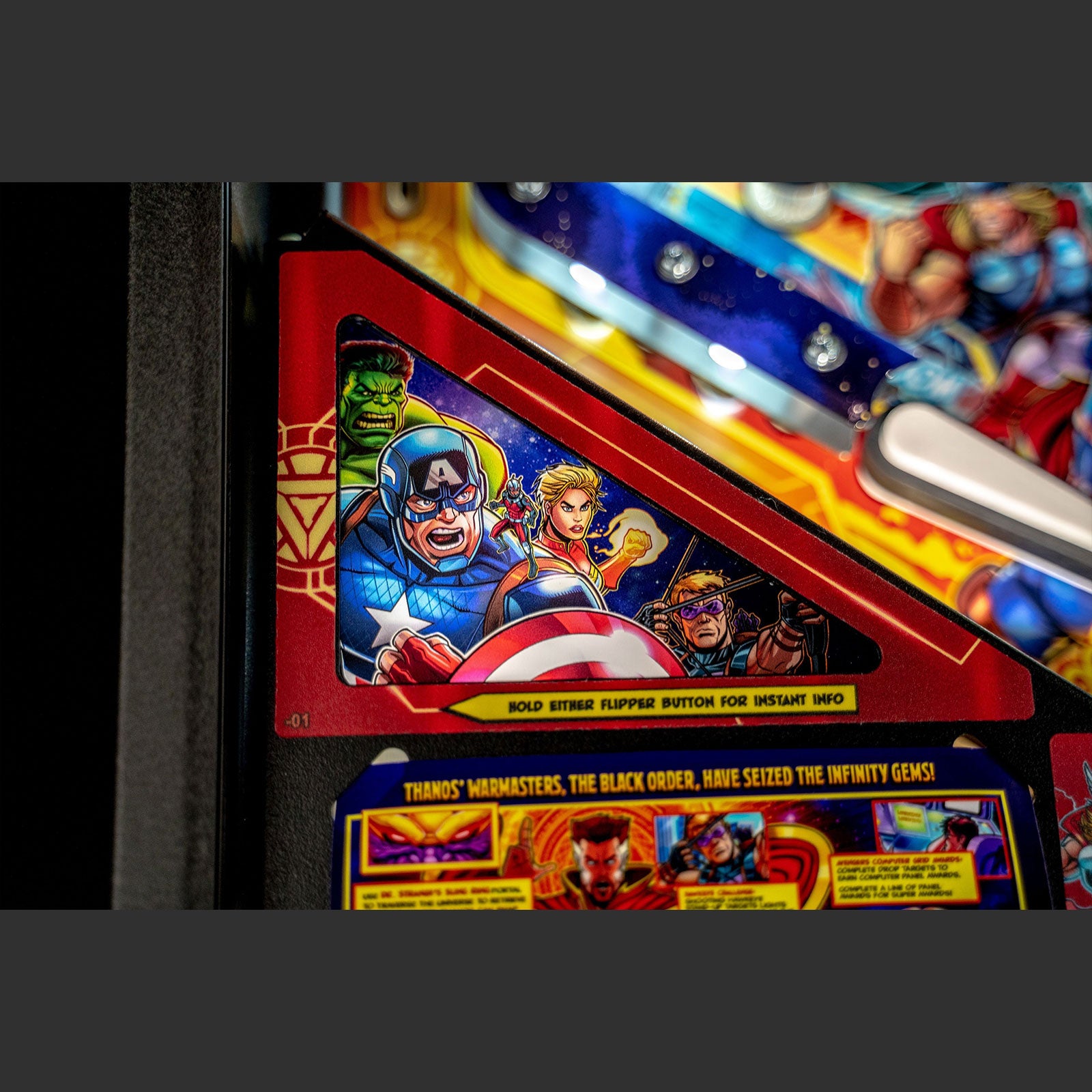 Nitro Pinball USA - Pinball Machines AVENGERS Infinity Quest: Premium