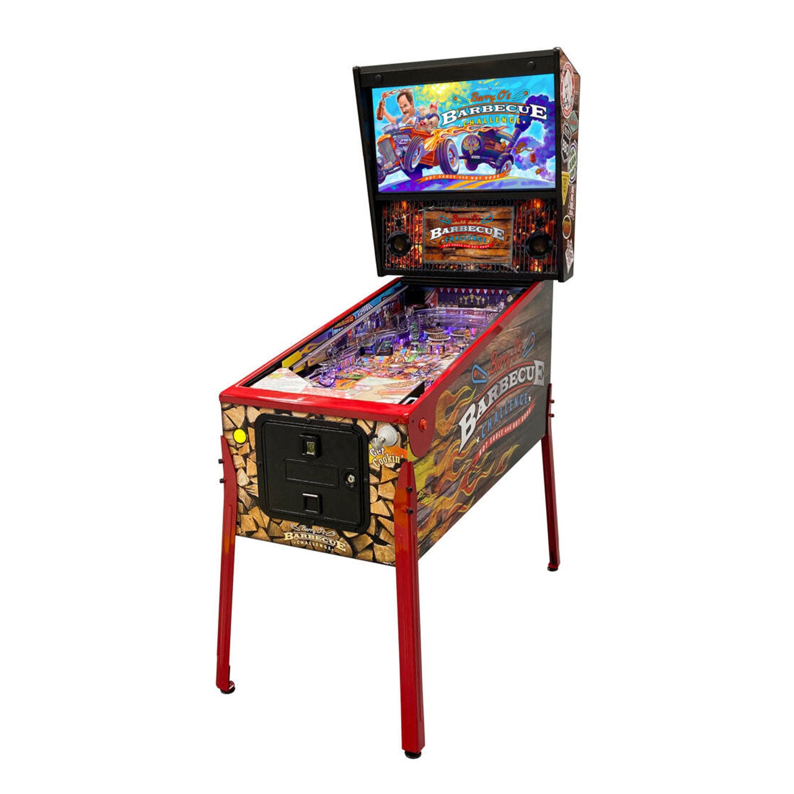 Nitro Pinball Sales USA - Pinball Machines Barry O’s BBQ Challenge LE