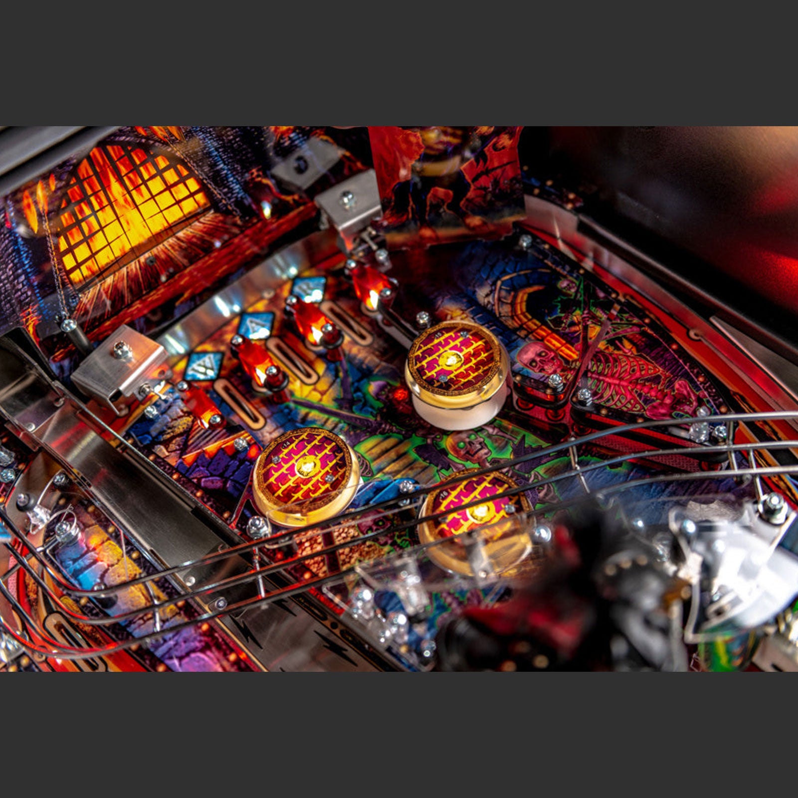 Nitro Pinball Sales Pinball Machine Stern Black Knight: Sword of Rage Pro Playfield