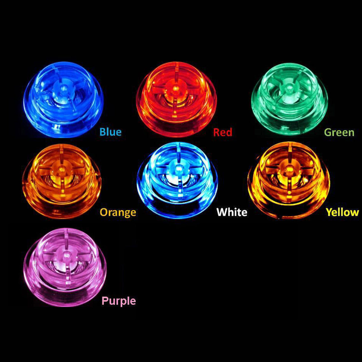 BriteButtons Illuminated Flipper Button Set for STERN Spike & Spike 2