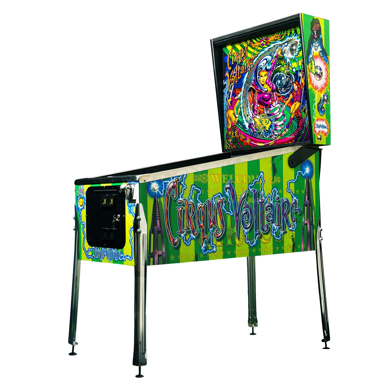 Nitro Pinball Sales  - CIRQUS VOLTAIRE  Classic Edition - American Pinball - Pinball Machine
