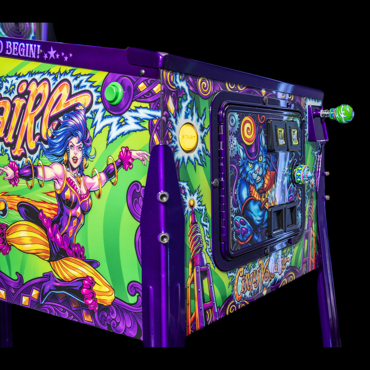 Nitro Pinball Sales CIRQUS VOLTAIRE  Ringmaster Edition -  American Pinball - Pinball Machine