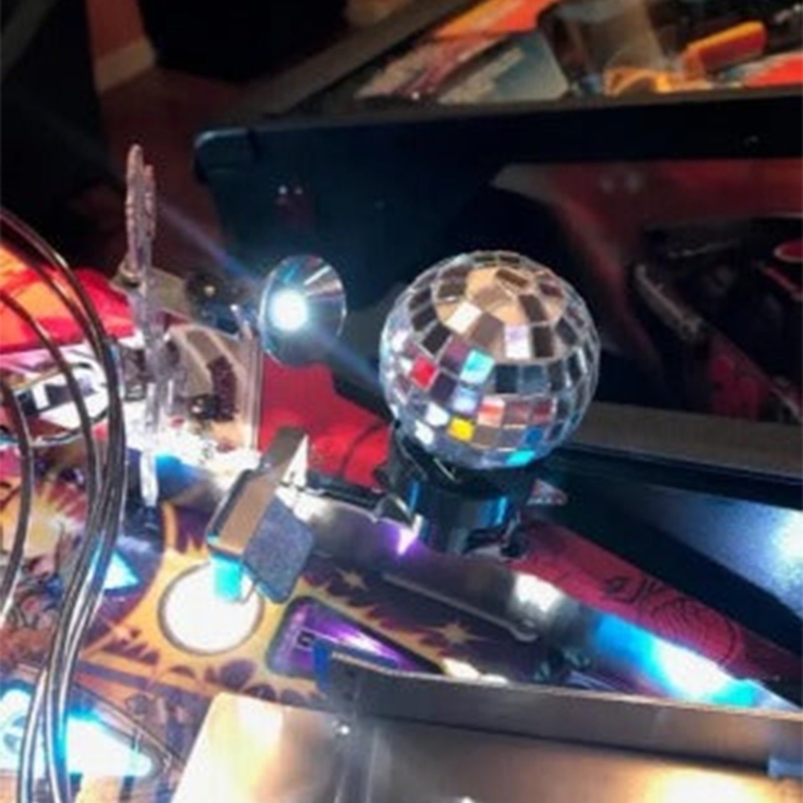 Nitro Pinball Sales Playfield Accessories Deadpool PRO Pinball Motorized Disco Ball Mod