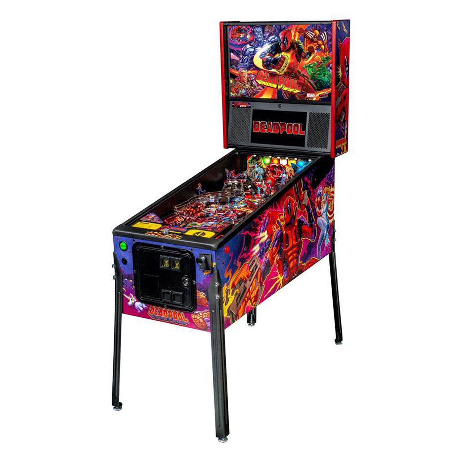 Nitro Pinball Sales USA Deadpool PRO Pinball Machine