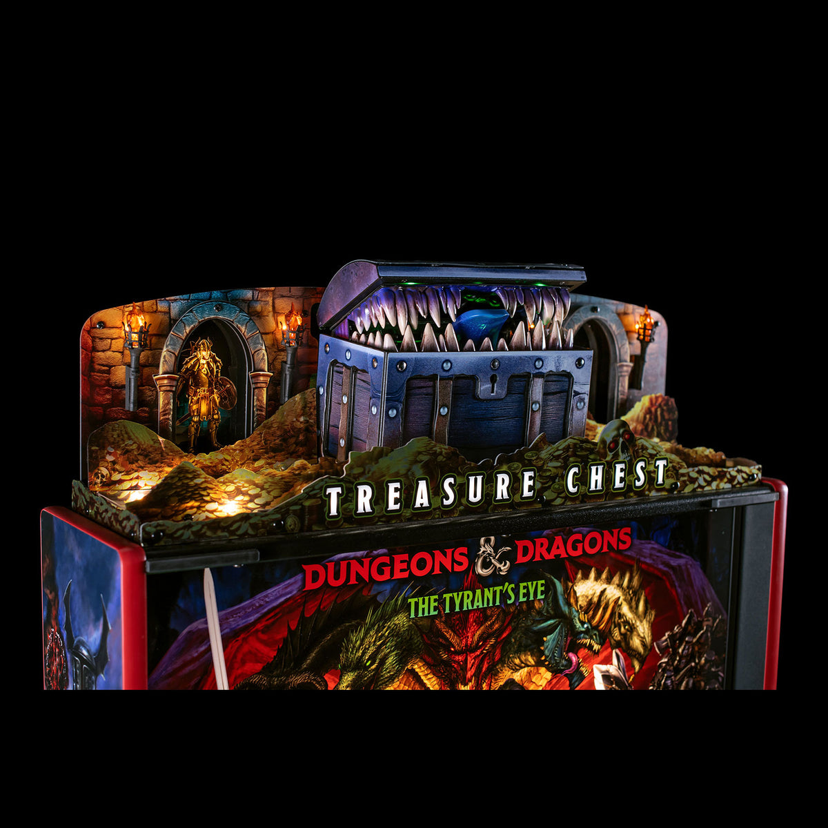 Nitro Pinball Sales Parts & Accessories Dungeons & Dragons Pinball Interactive Topper Stern Pinball