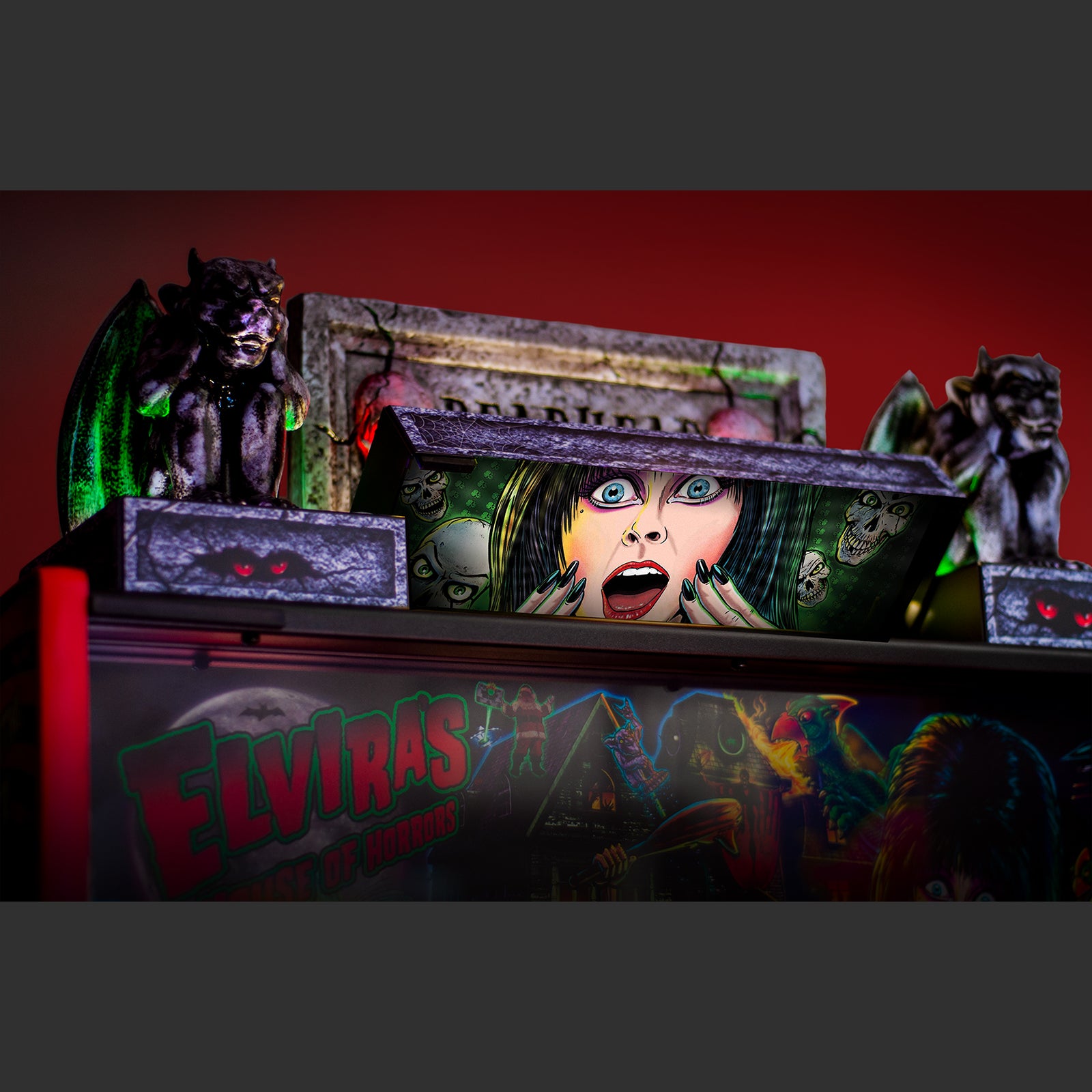 Stern ELVIRA “House of Horrors” Pinball Topper Accessories