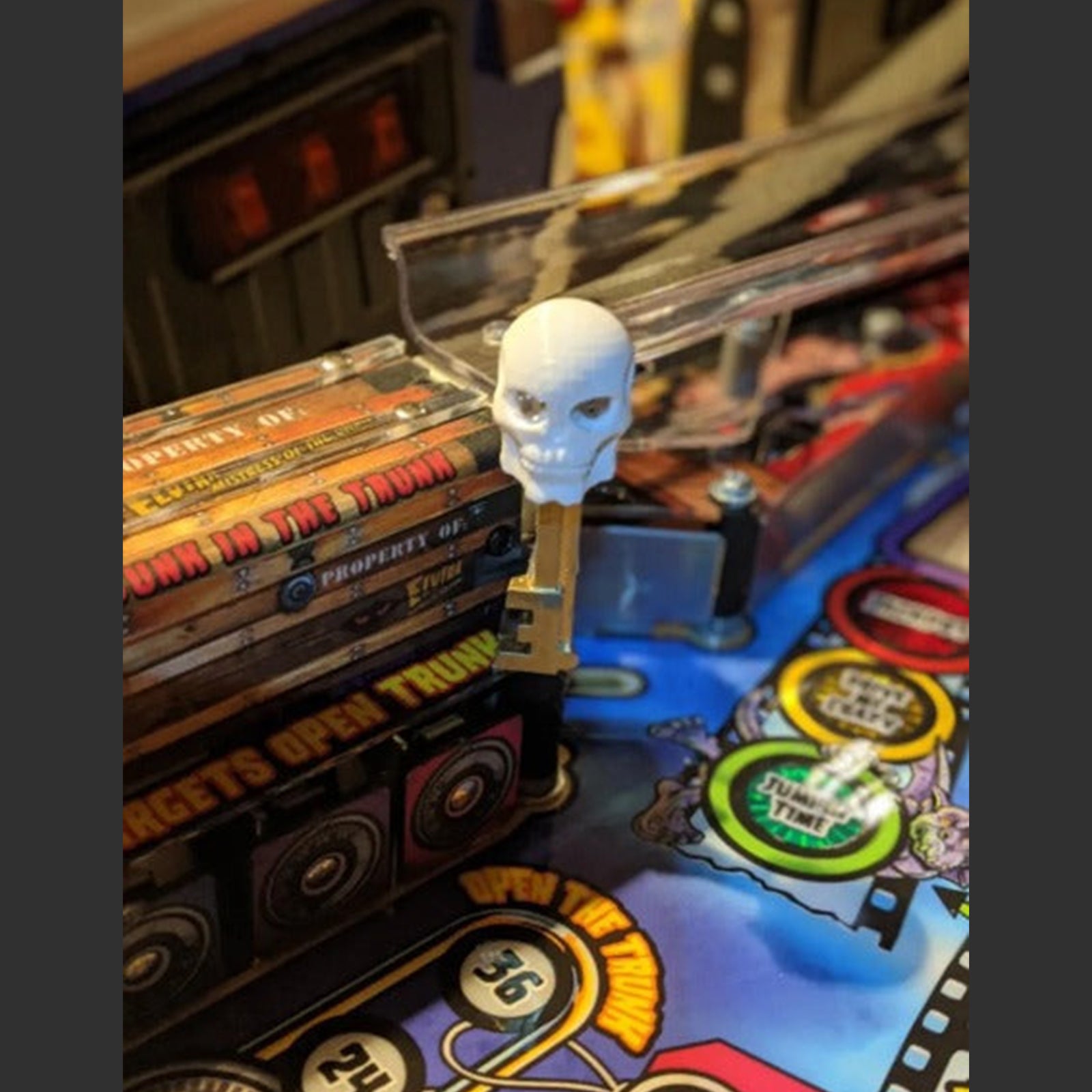 Nitro Pinball Sales Playfield Accessories Elvira's House of Horrors Pinball Illuminated Skeleton Key Mod