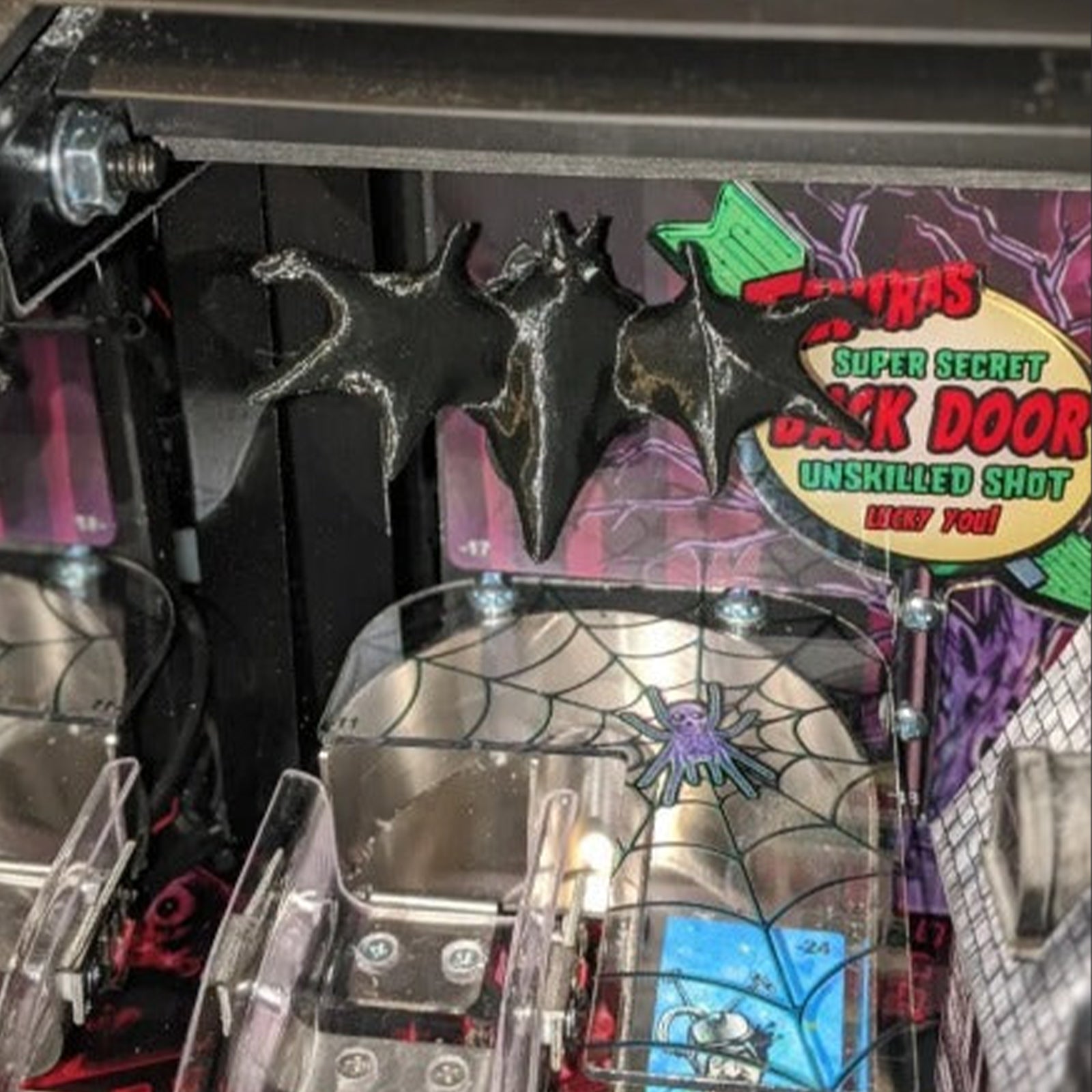 Nitro Pinball Sales Playfield Accessories Elvira's House of Horrors Pinball Lighted Spooky Bat Mod