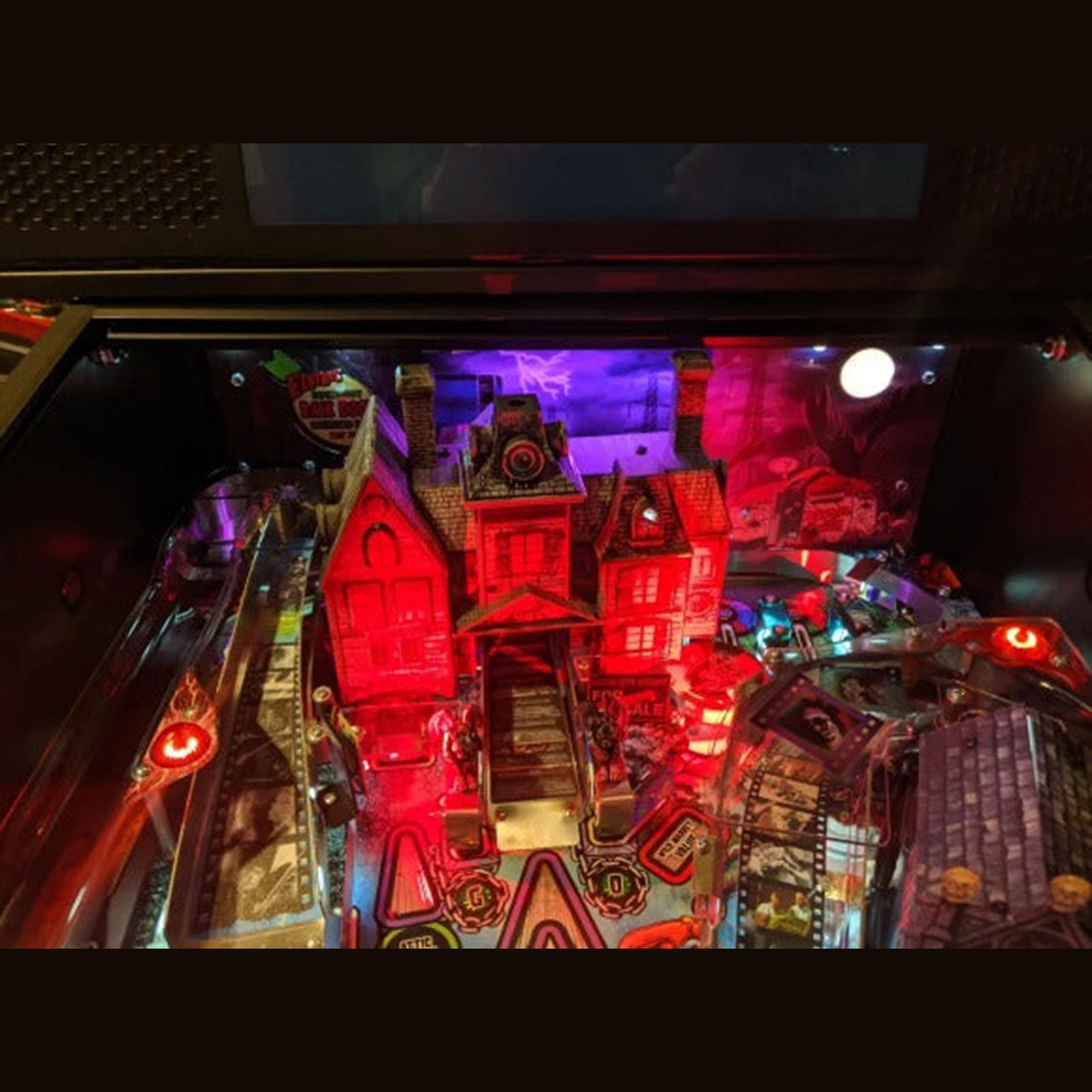 Nitro Pinball Sales Playfield Accessories Elvira's House of Horrors Pinball PURPLE LED Strip Backboard Light