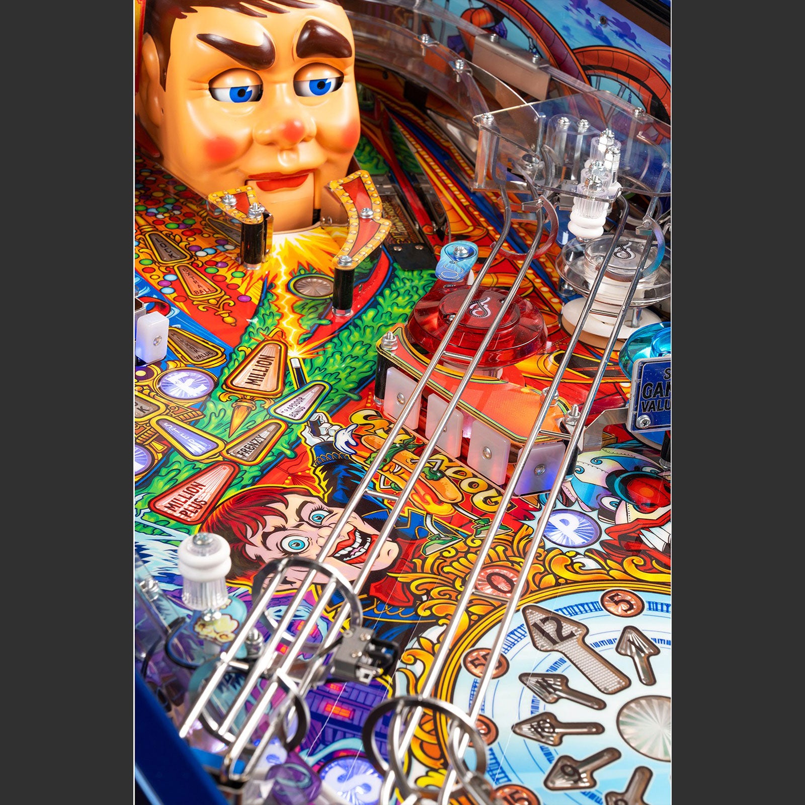 Nitro Pinball Sales USA Pedretti Pinball Machine FunHouse Limited Edition Playfield