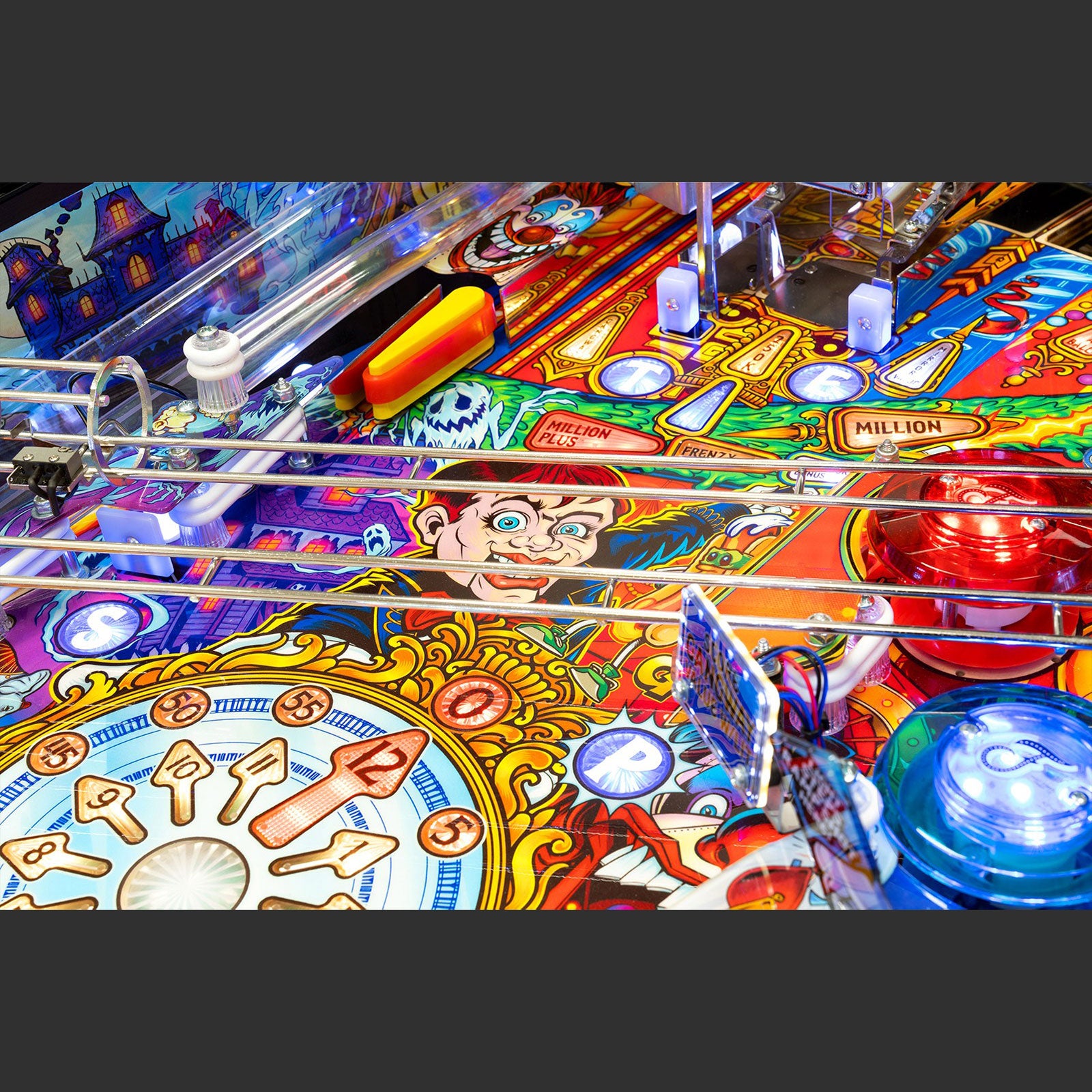 Nitro Pinball Sales USA Pedretti Pinball Machine FunHouse Limited Edition Playfield