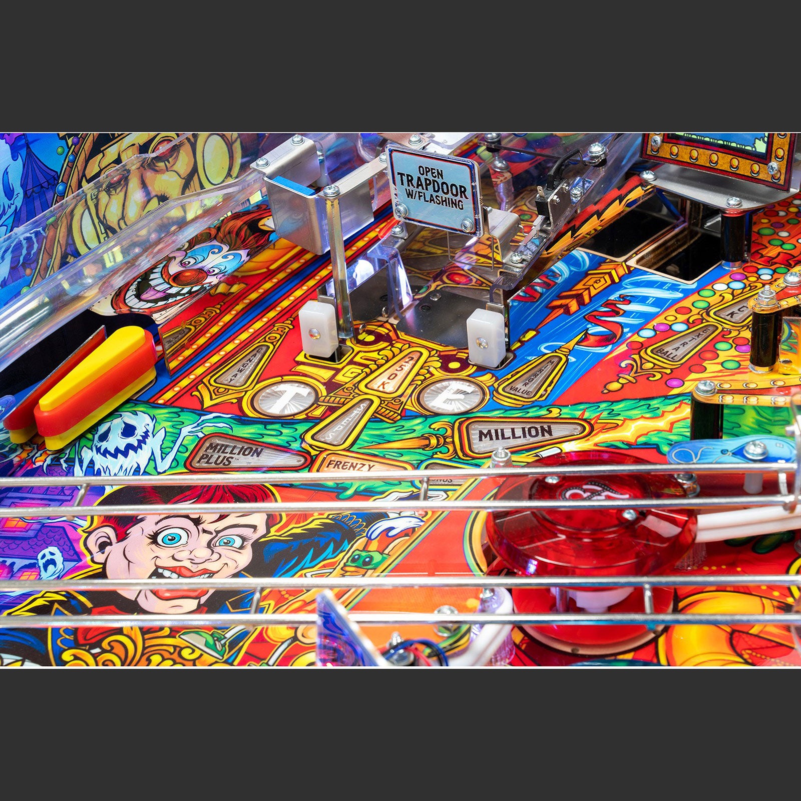 Nitro Pinball Sales USA Pedretti Pinball Machine FunHouse Limited Edition Playfield