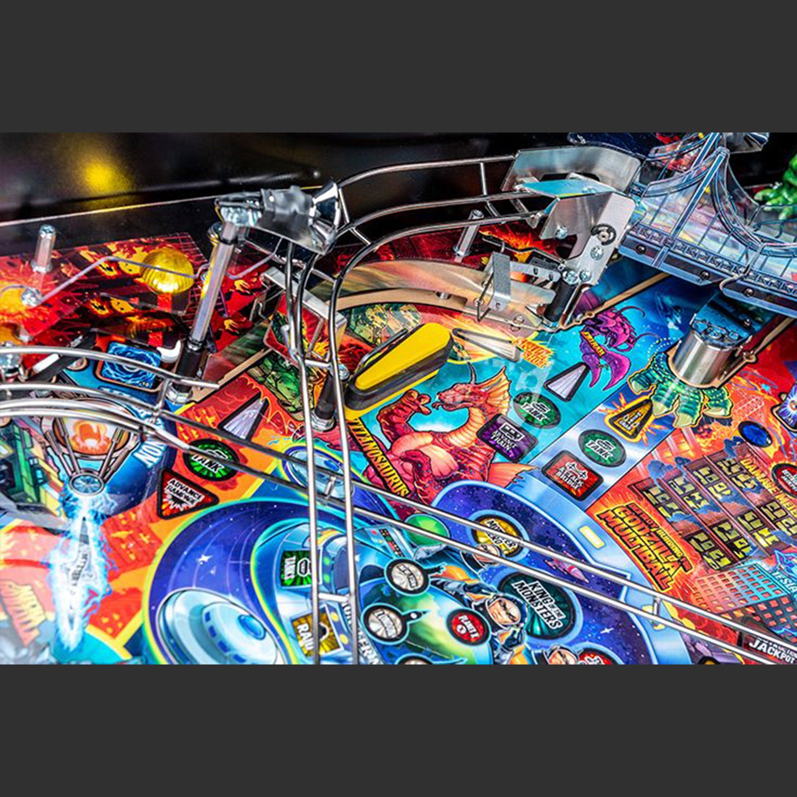 Nitro Pinball Sales USA - Stern Pinball Machine Godzilla Premium