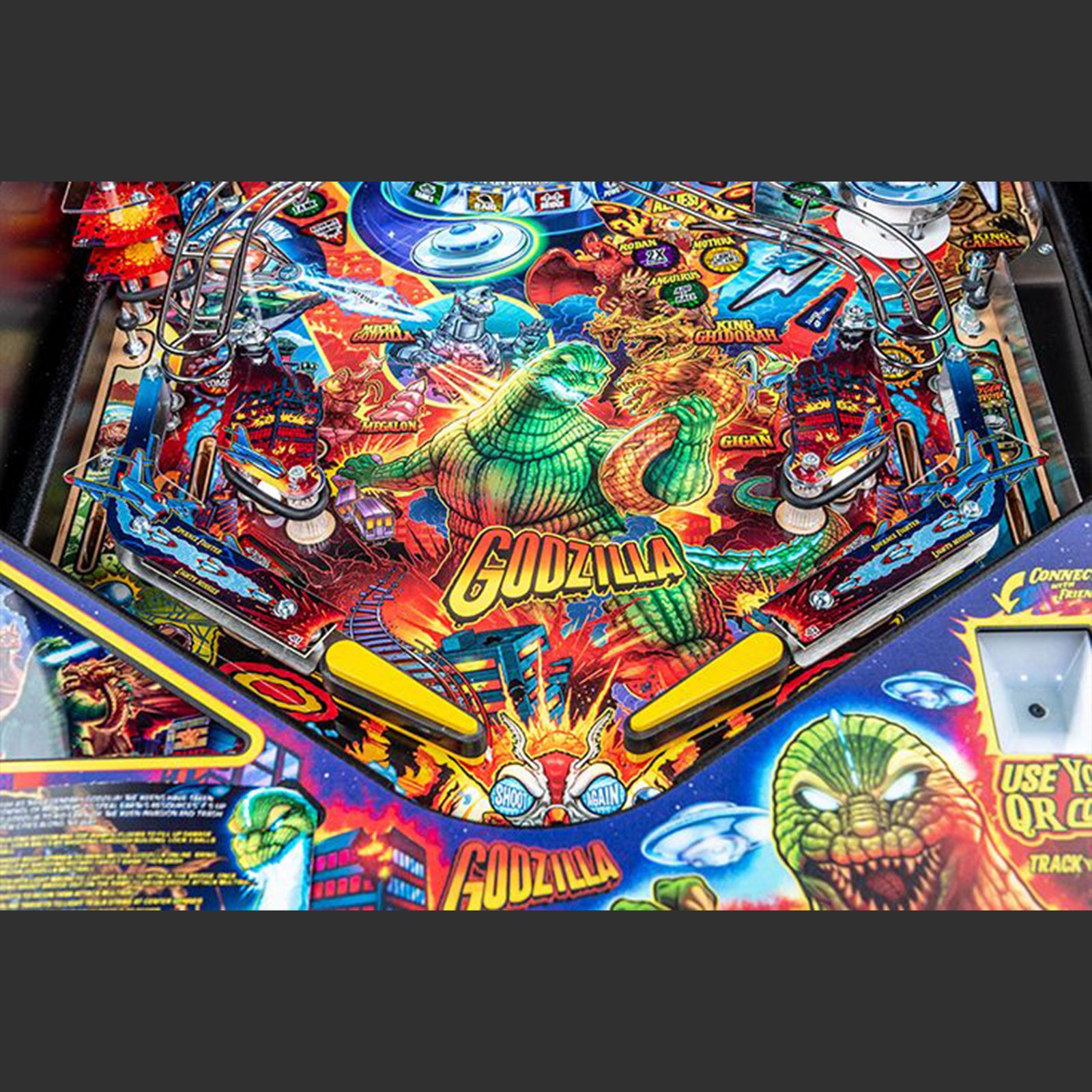 Nitro Pinball Sales USA - Stern Pinball Machine Godzilla Premium