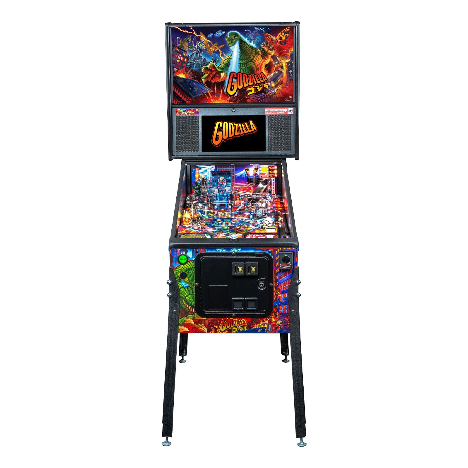 Nitro Pinball Sales USA - Stern Pinball Machine Godzilla Pro