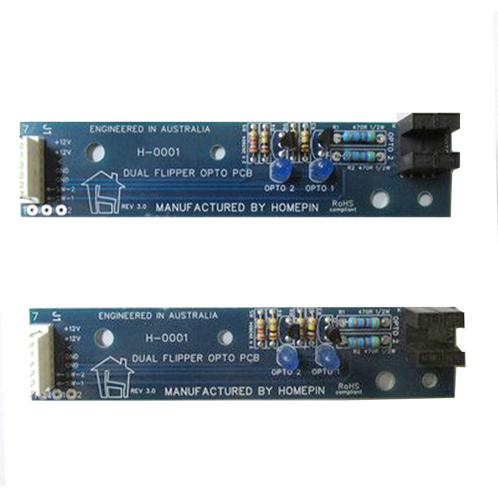 Nitro Pinball Machines Sales Parts and Accessories Homepin - Flipper Board SET for WMS DMD Type 1 A-15894  (No Mech)
