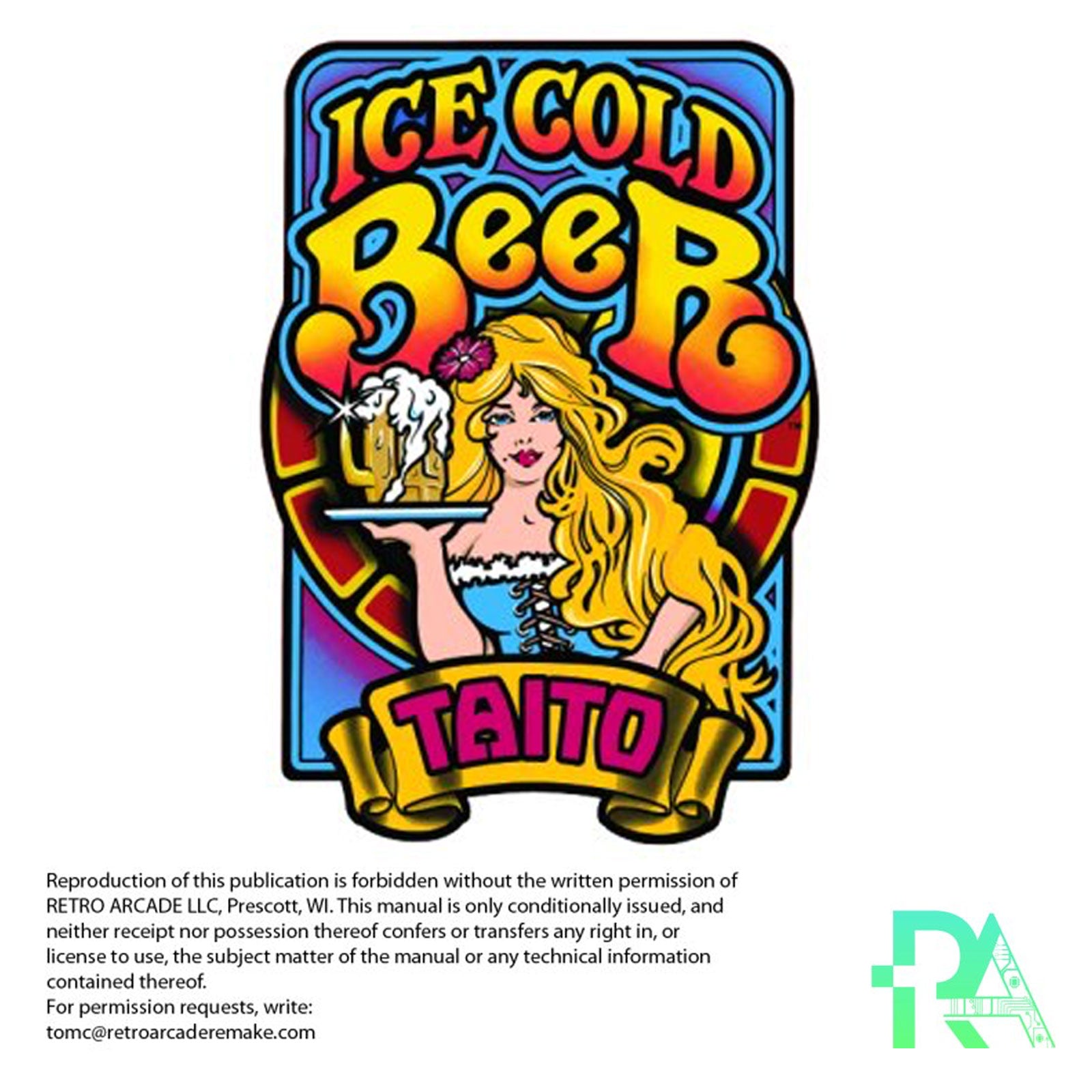 Nitro Pinball Sales Arcade Games -  Ice Cold Beer Taito Retro Arcade Remake