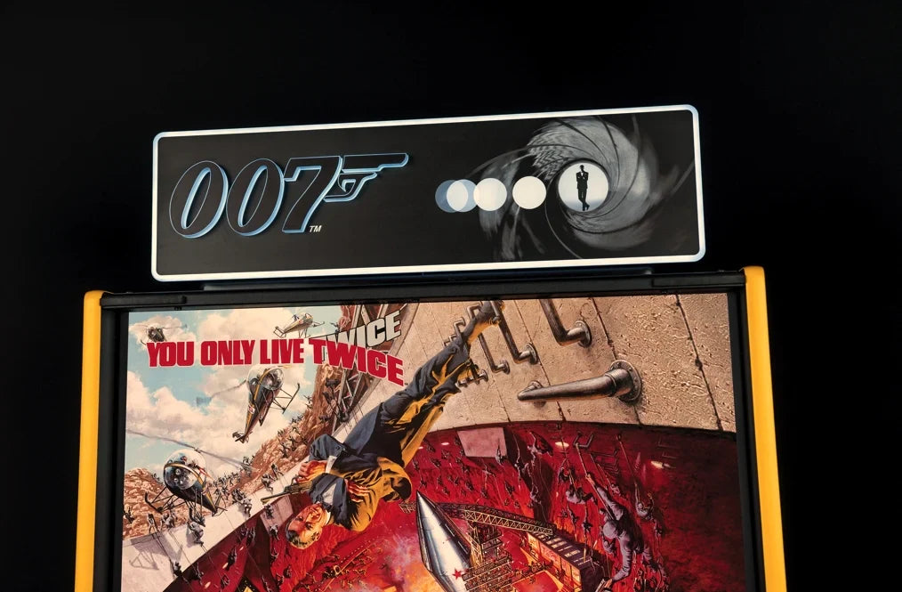 JAMES BOND 007: Pinball Topper - IN STOCK!