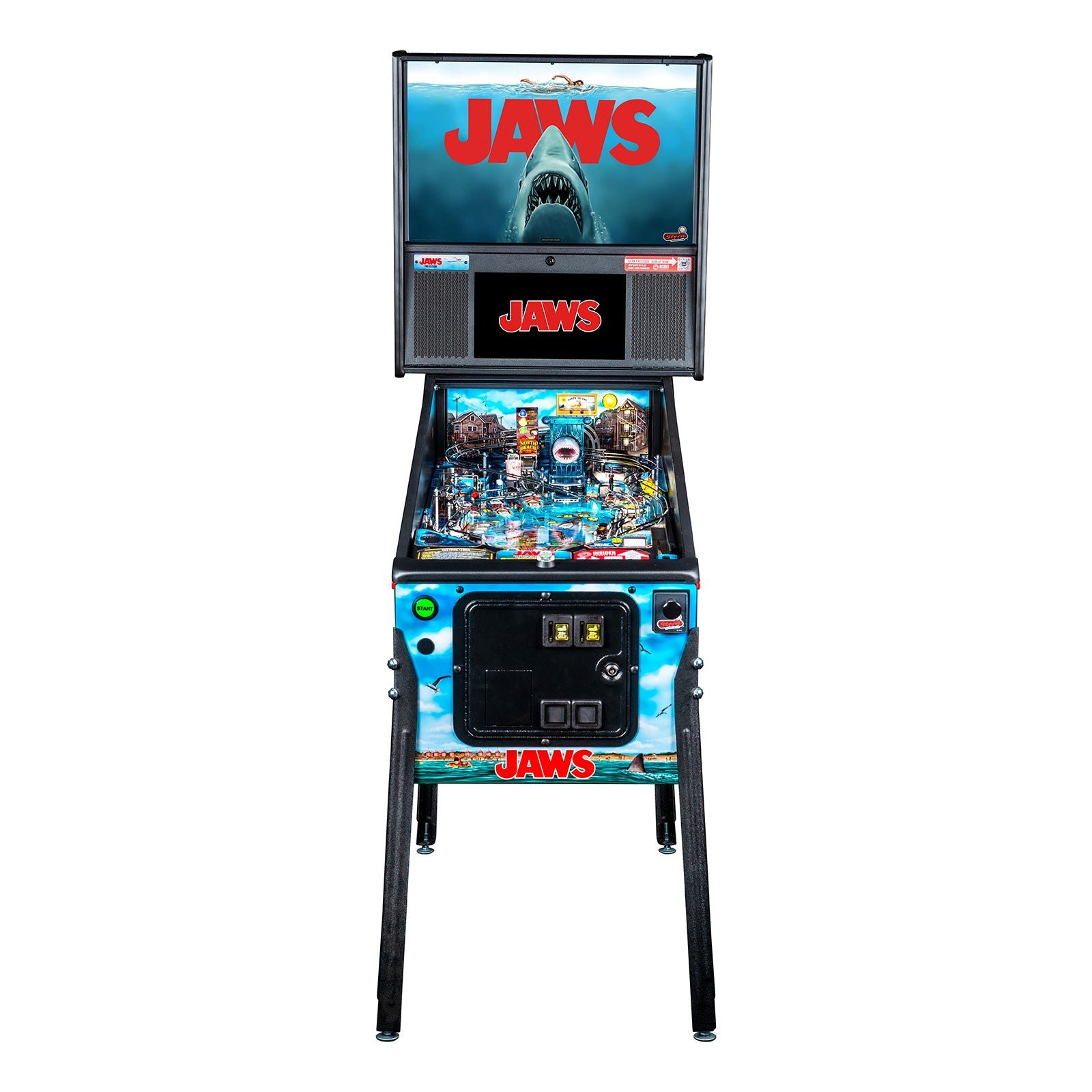 Nitro Pinball Sales USA Stern Pinball Machine Jaws Pro