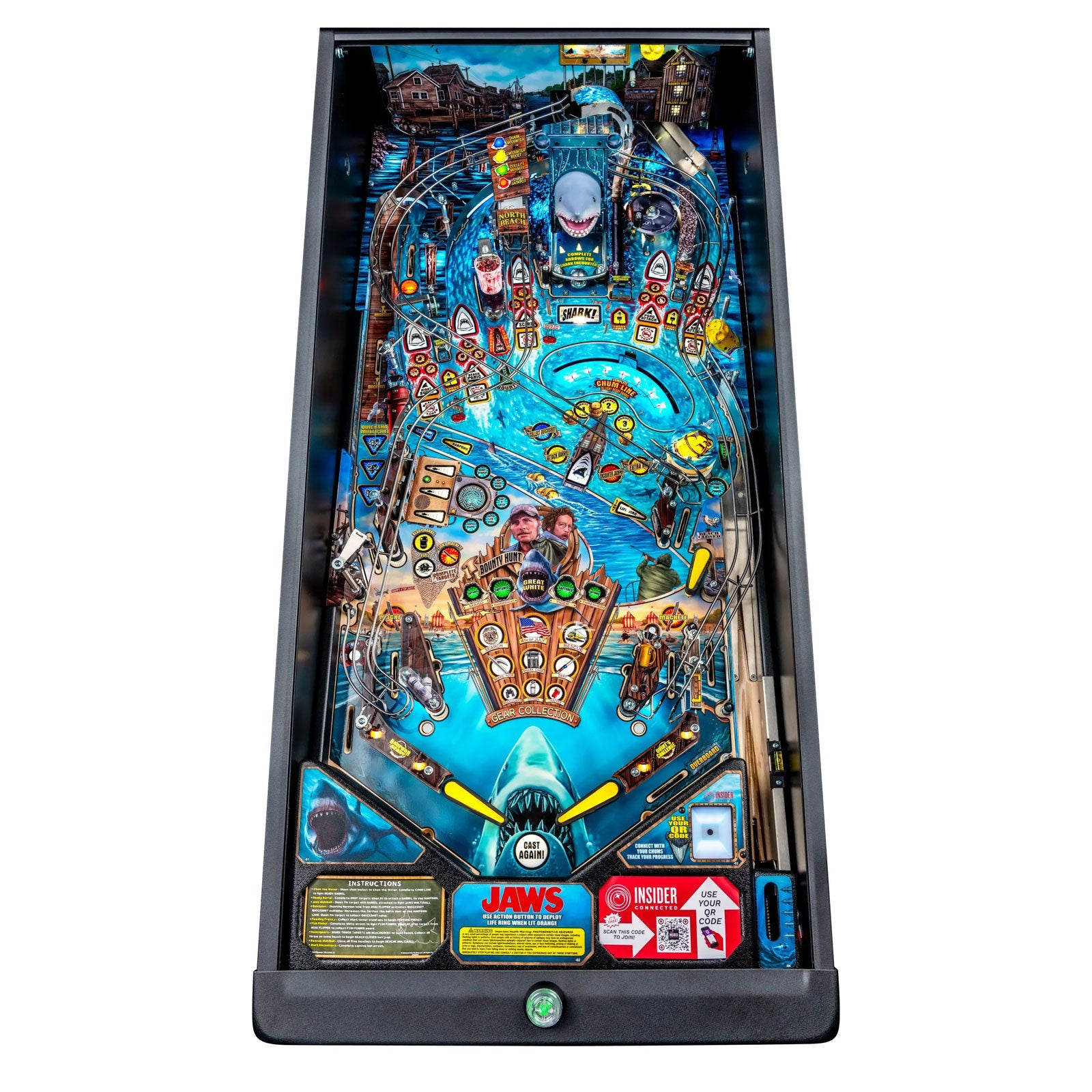 Nitro Pinball Sales USA Stern Pinball Machine Jaws Pro