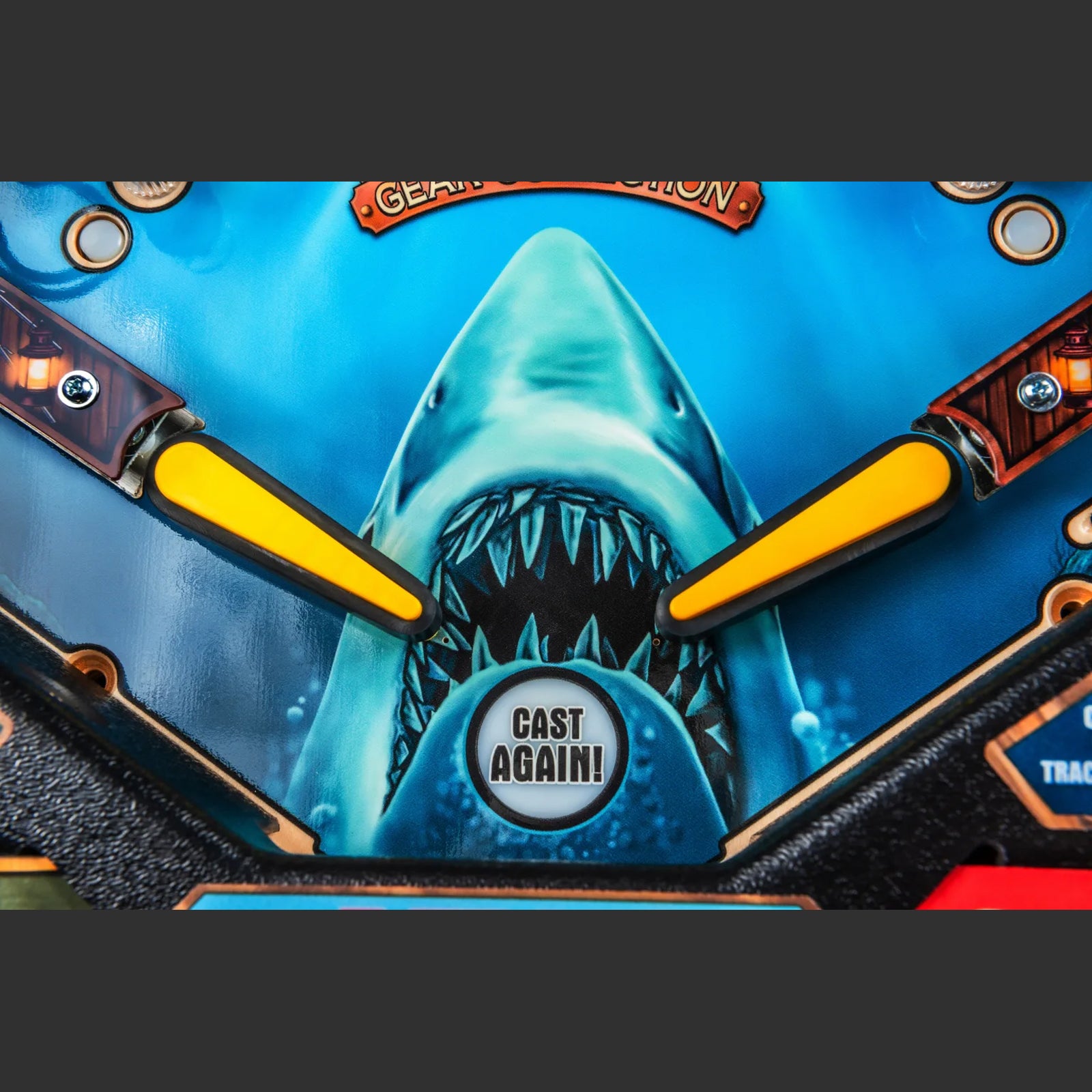 Nitro Pinball Sales USA Stern Pinball Machine Jaws Pro Playfield