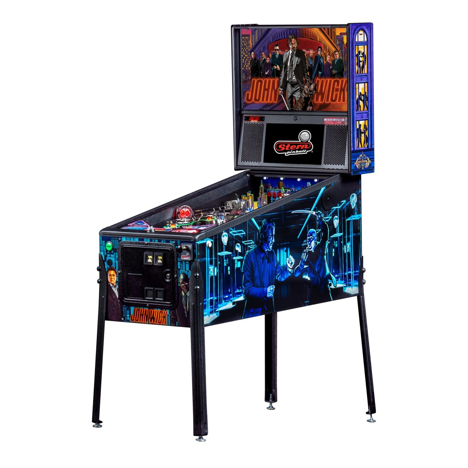 Nitro Pinball Sales USA Stern John Wick Pro Pinball Machine