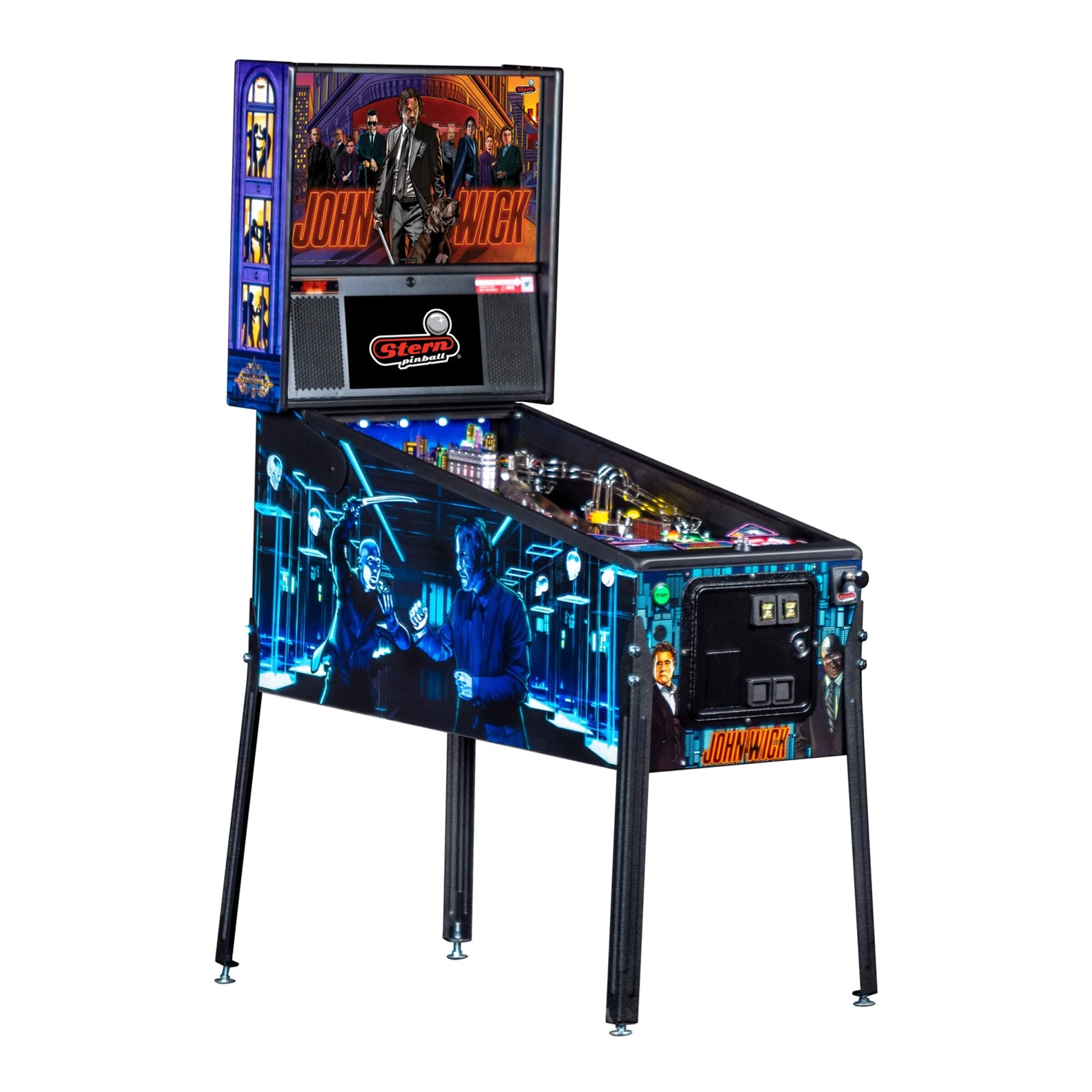 Nitro Pinball Sales USA Stern John Wick Pro Pinball Machine